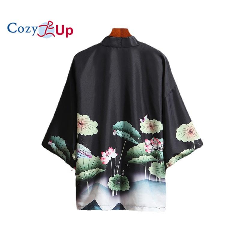 Cozy Up Men's Haori Jacket Kimono 