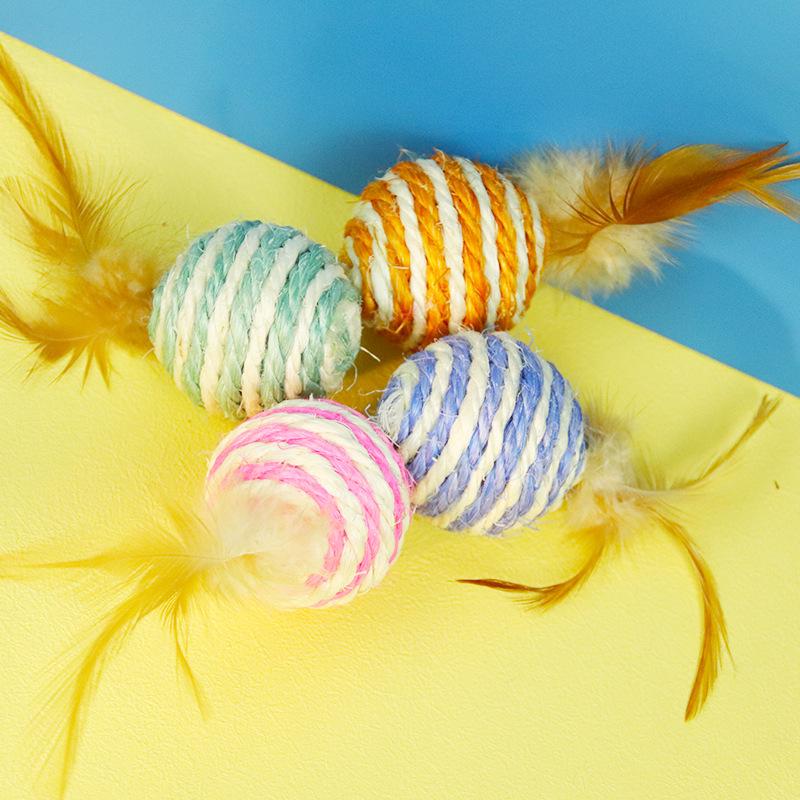 Cute Plush Mint Mouse Cat Toy for Self-Entertainment and Relief