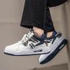 Men High Top Breathable Leather Platform Sneakers, Versatile Height Increasing Casual Skate Board Shoes