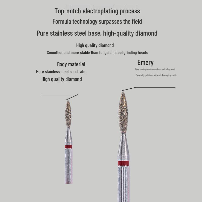 Diamant Nagelkunst Schleifkopf - Vorbehandlungswerkzeug