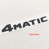 For Mercedes Benz 4MATIC Fender Side Badge Rear Trunk Emblem Decals ABS Car Styling Logo 4 MATIC Auto Sticker Accessories