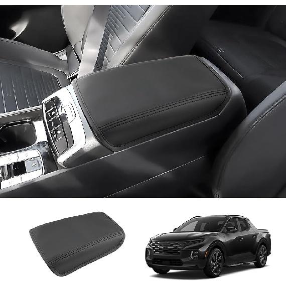 2024 2025 2026 Tucson Accessories Center Console Cover For Hyundai Tucson (SE/SEL/SEL Convenience/XRT/N Line/Limited), Waterproof&Comfy Leather