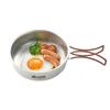 LOGOS Outdoor Steamer 81210210, Camping, Outdoor, Steamer, Frying Pan, Colander, 3-Way, Stainless Steel