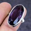 Amethyst Gemstone 925 Sterling Silver Jewelry Ring Size 7