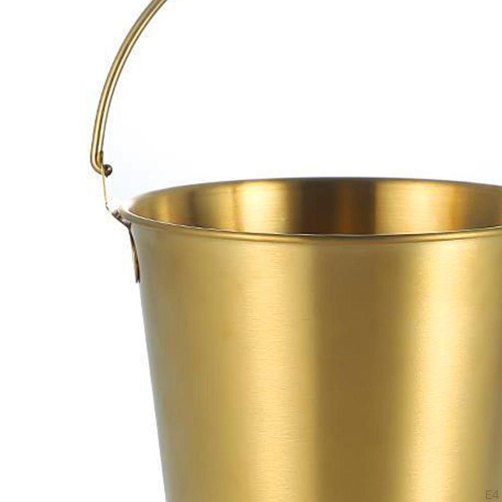 Eiskübel 1,7L Bars Bequemer Transport Esszimmerzubehör Party für Bar BBQ Lagerung