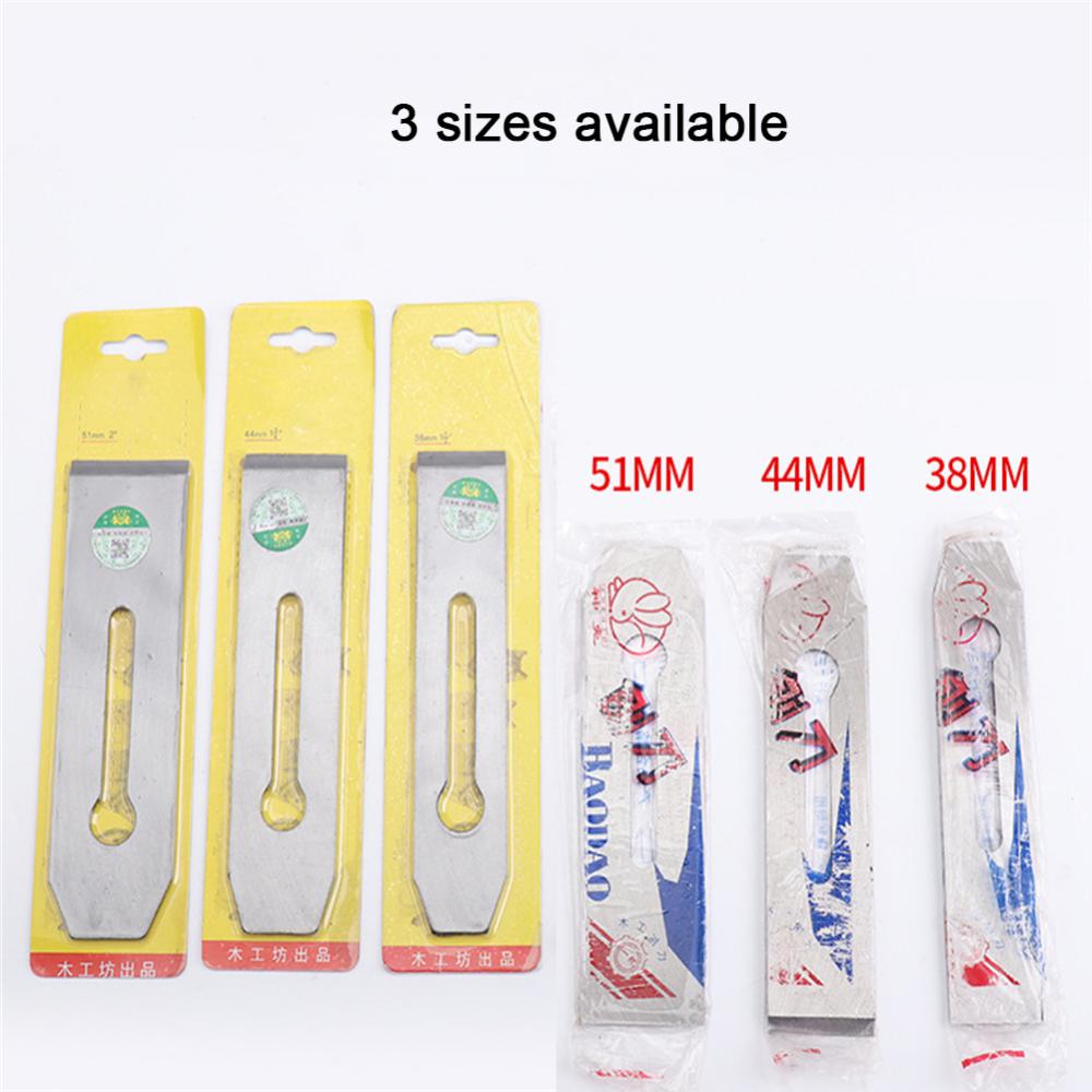 Edge Trimming Cutter Saw Blades Wear-resistant Portable 38mm/44mm/51mm Alloy Steel Woodworking Tool Planer Blades Hand