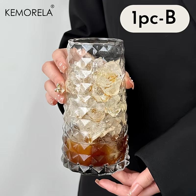 500ml Iced American Coffee Cup Very Suitable for - Whisky Diamond Mug Tea Cup Juice Glass Milk Water Cup Drinkware