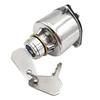 JK406 Car Truck Start Ignition Switch with 2 Keys Preheat Start Switch with 6 Wiring Points for Car Tractor Trailer