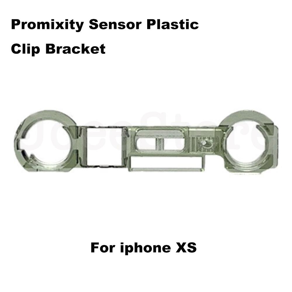 10set Front Camera Proximity Sensor Plastic Bracket Holder Clip For iphone 5 5s 5c 6 6S 7 8 Plus X XR XS 11 Pro Max Ring Cap