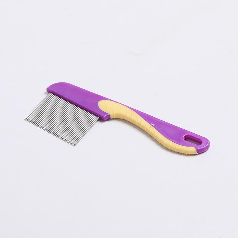 Pet Comb Stainless Steel Detangling & Flea Brush for Cats & Dogs