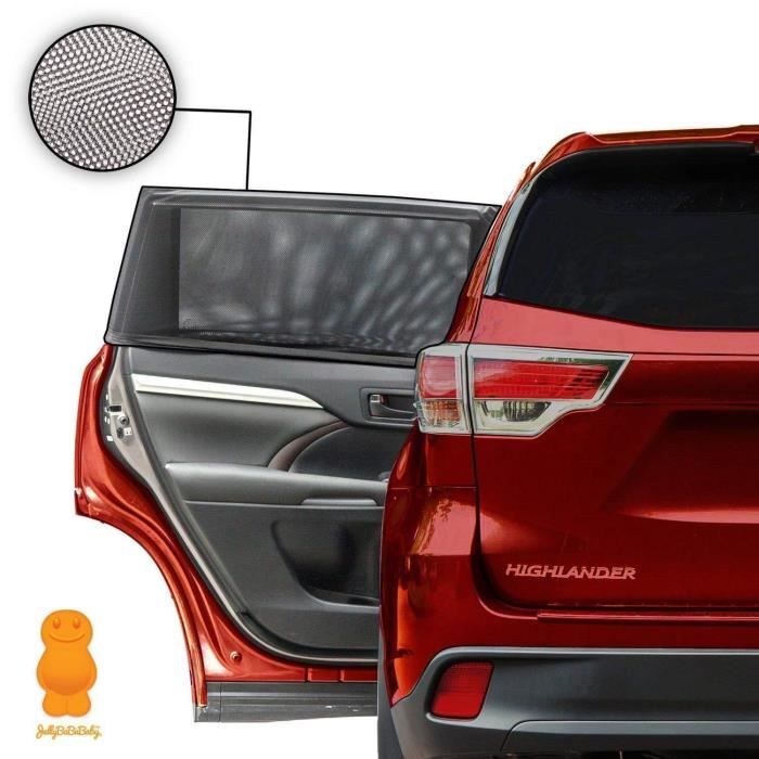 Pare-Soleil Voiture - JELLYBABABABY - Protection UVA - Installation Facile - Matériau Élastique - 2019