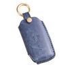 Suitable for Kia Business Car Leather Key Cover Handmade Leather High-end Key Bag Shell Ring