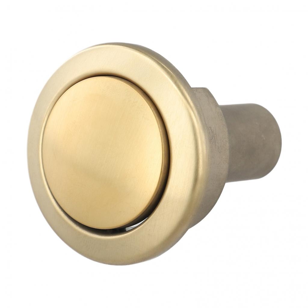 Buton de tragere Auriu Buton de toaletă Buton de apăsare pentru toaletă