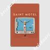 Saintmotelevision Saint Motel Poster Metal Plaque Plaques Club Bar Cinema Kitchen Decoration Tin Sign Poster