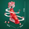 Electric Climbing Ladder Santa Claus ,Ladder Up and Down Musical Doll