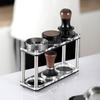 Espresso Tamper Station Coffee Holder Fits 51mm 53mm and 58mm Sturdy Acrylic Tools