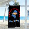 Pocoyo Customizable Name Beach Towel Super Soft Absorbent For Beach Bathroom Outdoor Swimming Pool Camping Picnic Yoga Diving Vacation Accessories