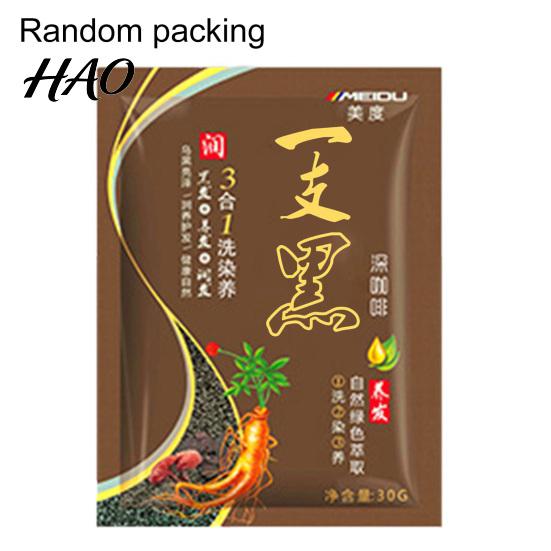 Hair Dye Shampoo 30g Multifunctional Non-Irritating Plant Extract Simple to Use Natural Fast for Female Mild Skin