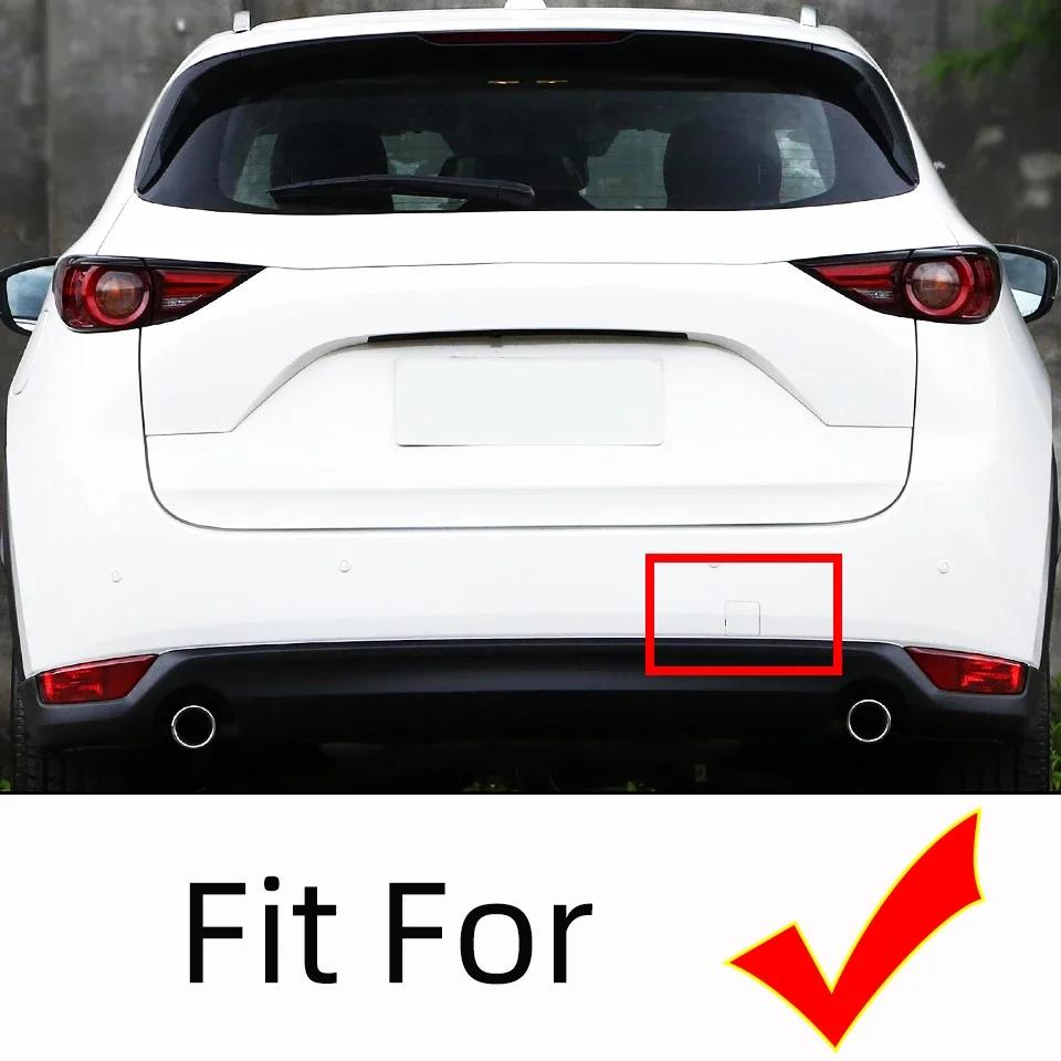 Auto Rear Bumper Towing Hook Cover Lid For Mazda CX5 CX-5 2017 2018 2019 2020 Tow Hooking Hauling Trailer Eye Cap Shell Garnish