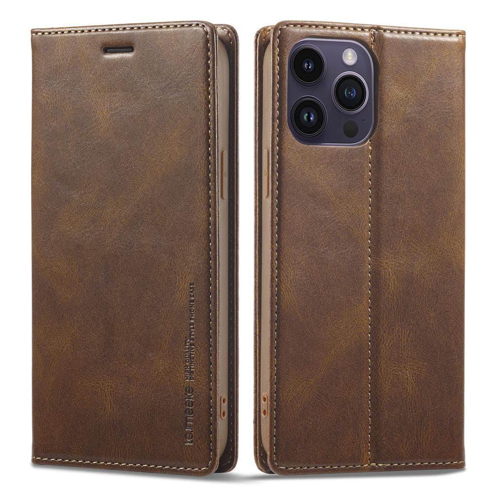 RFID Strong Magnetic Flip Leather Cards Slot Wallet Case For iPhone 14 13 12 11 Pro Max XS Max XR X 8 7 Plus SE 2026 Stand Cover