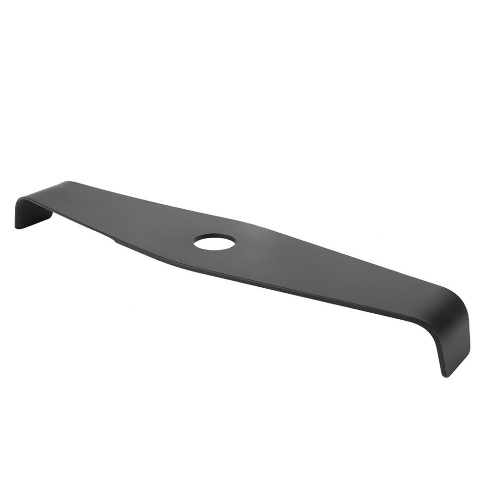 Manganese Steel Lawn Mower Blade Black Trimmer Blade Durable Weed Eater Blade