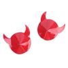 1 Pair Paste Breast Stickers Horn Stickers Disposable Self-Adhesive Cloth Breast Pasties Pad Nipple Cover Bra Sexy Devil Nipple Stickers