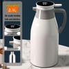 Large Capacity Thermos Flask with Glass Liner - Insulated Hot Water Bottle for Dorms