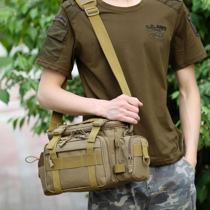 Waterproof Fishing Bag Nylon Fishing Tackle Storage Bag Multifunctional Fishing