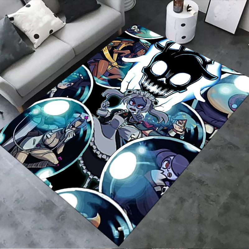 2025 New Skullgirls Carpet Rug for Living Room Bedroom Home Sofa Decoration,Kids Play Non-slip Floor Mat165