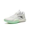 Anta Wind Tunnel 5 Men Low Top Basketball Shoes White Green 112441107-1