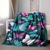 1pc Butterfly Print Blanket Warm,Perfect for Camping And Travel, Making It a Great Gift for Any Season yy250904167