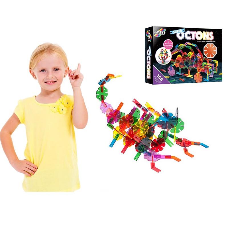 Jeu de Puzzle Géométrique Coloré Avec Matériau Ouvert Pour Enfants Âgés de 3 à 12 Ans Matériau Plastique