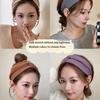 New Wide Cross Headbands For Woman Solid Hairband Elastic Sports Yoga Headwear Girls Hair Band Hair Accessories Korean Style
