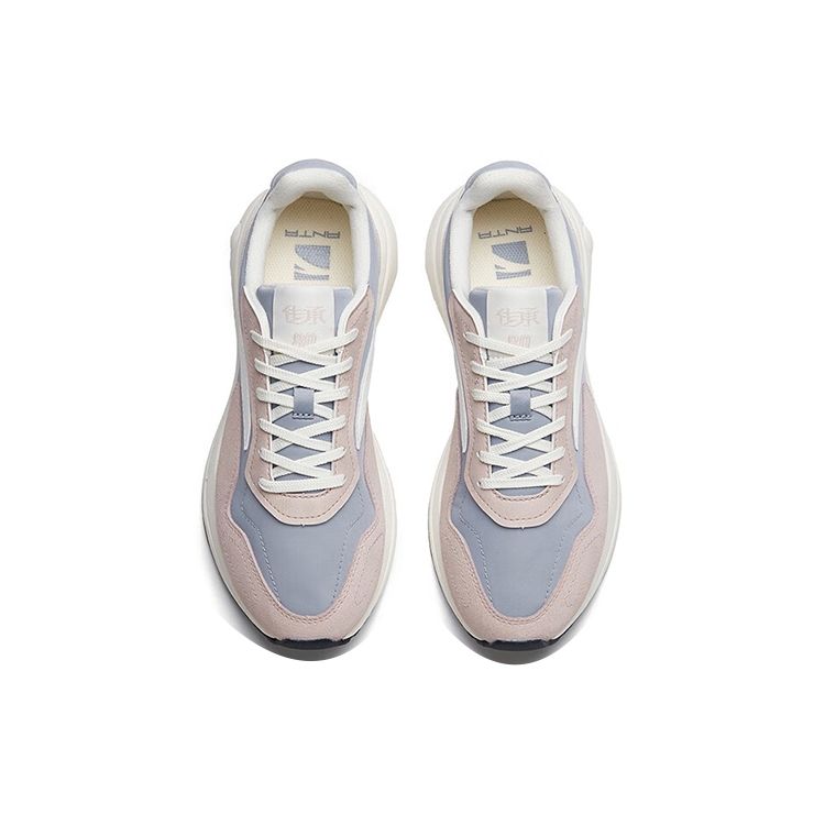 Anta Inheritance Durable Low-Top Sports Casual Shoes Women Sneakers Gray 122248871-3