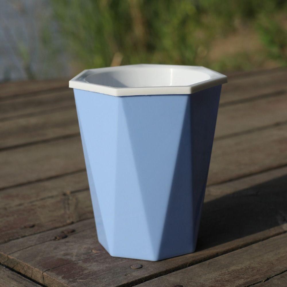 with Clear Saucer Reservoir Plant Pot with Drainage Hole Desktop Plants Pot