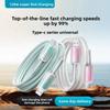 Universal 100w Fast Charging Braided Typec Cable For Huawei Xiaomi Apple Devices