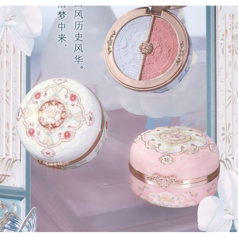 Flower Knows - Butterfly Cloud Collar Highlighting & Blush Duo Powder - 02