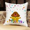 Hey D-duggee Cartoon Pillow Case Pillowcase, Double-sided Printed, Sofa Cushion, Bedroom Headboard Pillow