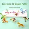 3D Insect Paper Puzzle - Creative DIY Educational Toy for Kids