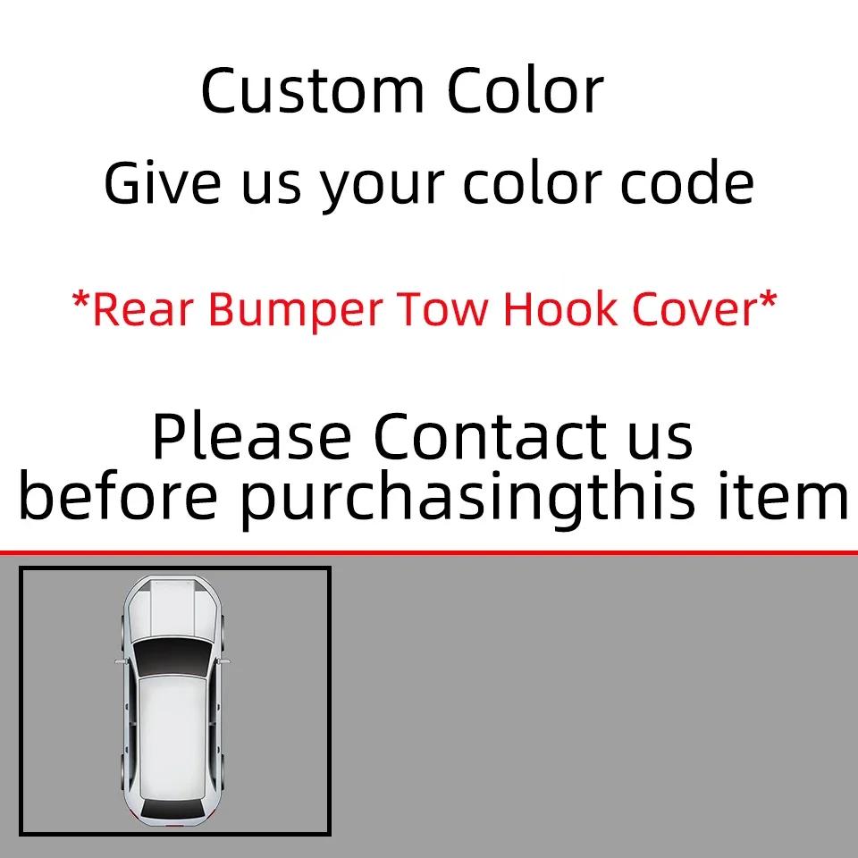 For BMW 3 G20 G21 2018 2019 2020 2025 2025 # 51128493939 Auto Rear Bumper Tow Hook Eye Cover Cap  Towing Hauling Shell Lid Trim
