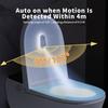 RGB Color Changing Toilet Lid Sanitizer Automatic UV Sterilization Toilet Sensor Light  Travel