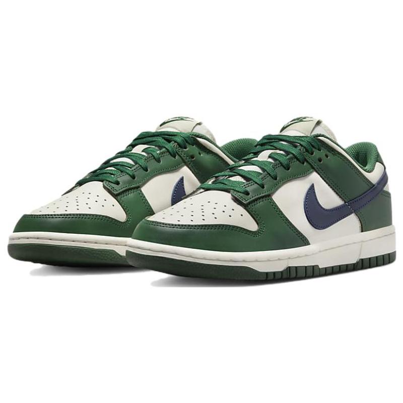 Nike Dunk Low Retro Gorge Green Midnight Navy Women's Skate Shoes Sneakers DD1503-300