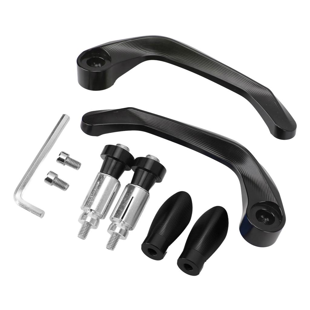 Motorcycle Brake Clutch Guard Anodizing Surface Impact Resistant Universal for 22mm Handlebar Black