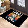 Vintage Cat Carpet Mat Rug - Retro Design Home Decoration Non-Slip Floor Mat for Living Room Door Mat Welcome Mat Home Floor Mat