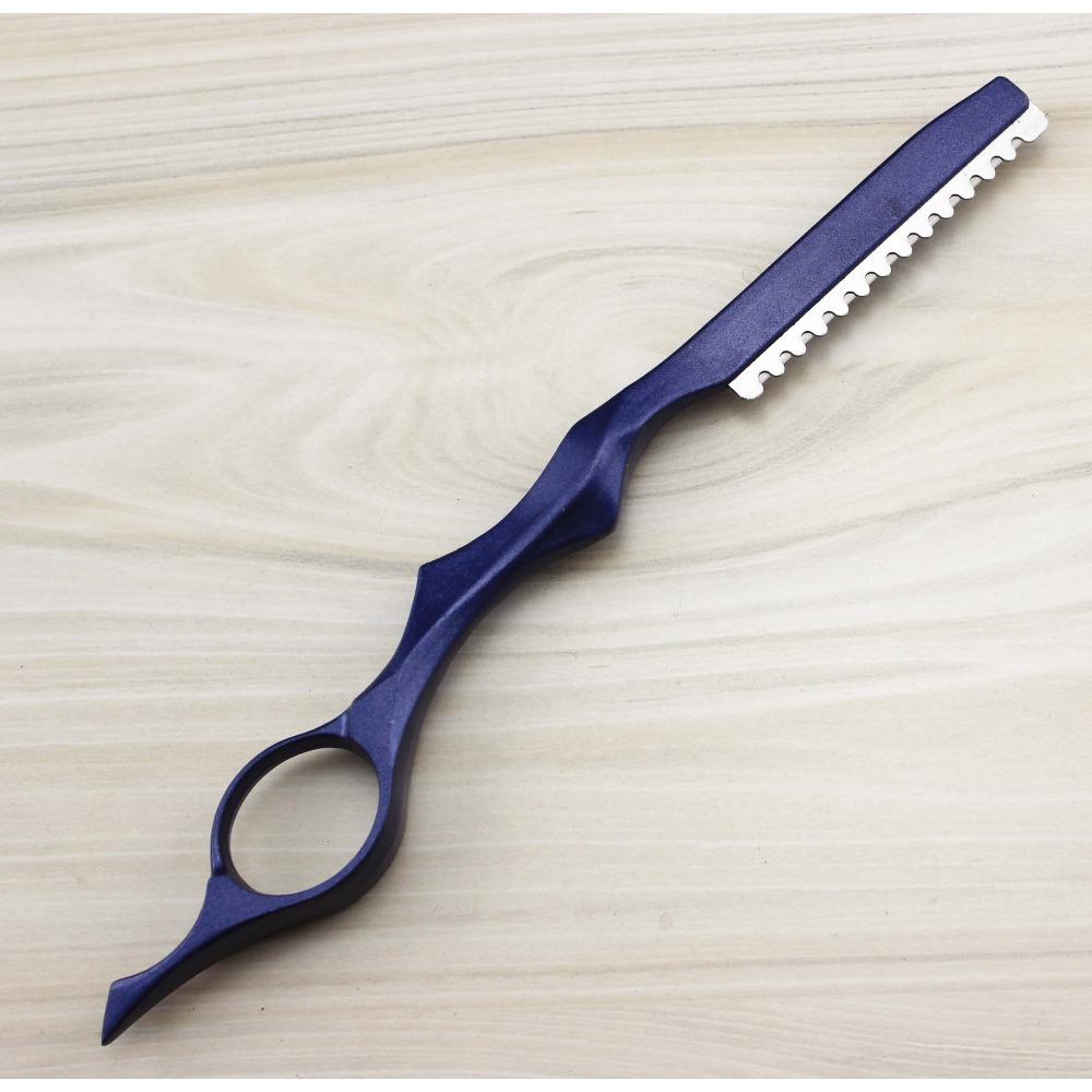 Farge bakelakk hårtynnerkniv barberkniv flerfarget valgfritt svart gull blå