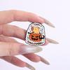 Xiaomi Capybara Pumpkin Skull Ghost Bat Enamel Pins Capy Halloween Too Cute To Spook Brooches Clothes Lapel Badge Jewelry Accessories