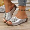 Women Slippers Slip on Anti-slip Fashion Sandals Elegant Platform Slippers Comfortable Casual Wedges Shoes Women Slides Women