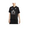 Nike Sportswear Fashion Versatile Sports Casual Short Sleeve T-Shirt Women Tops Black IF0623010