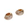 Simple Zircon Small Earrings, Ear Buckles, Niche Light Luxury, High-end Sense Earrings, Fashion Temperament, Versatile Ear Jewelry