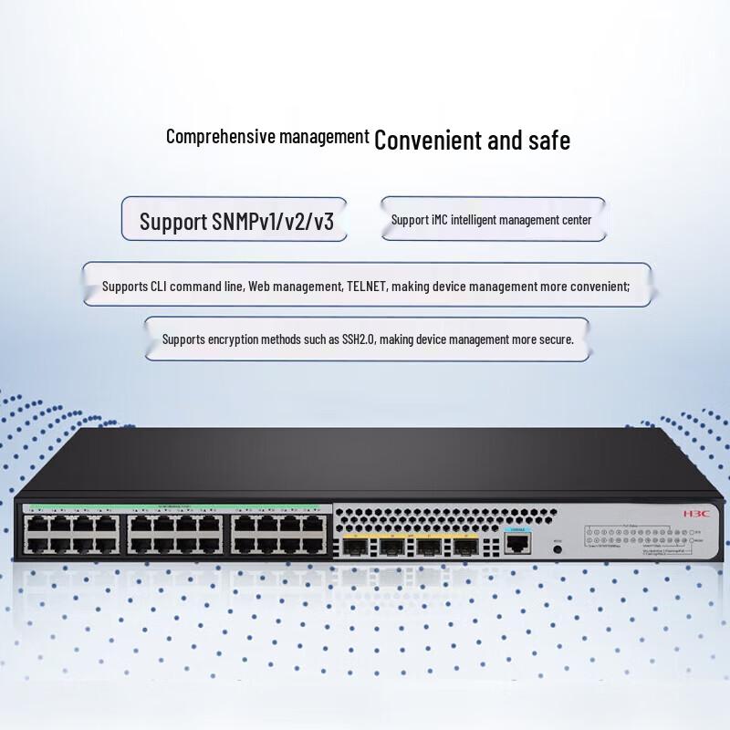 H3C S1850V2-28X Managed Gigabit Ethernet Switch
